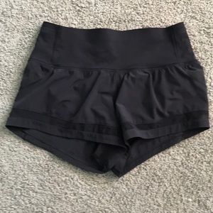 Lululemon Black High Waisted Shorts